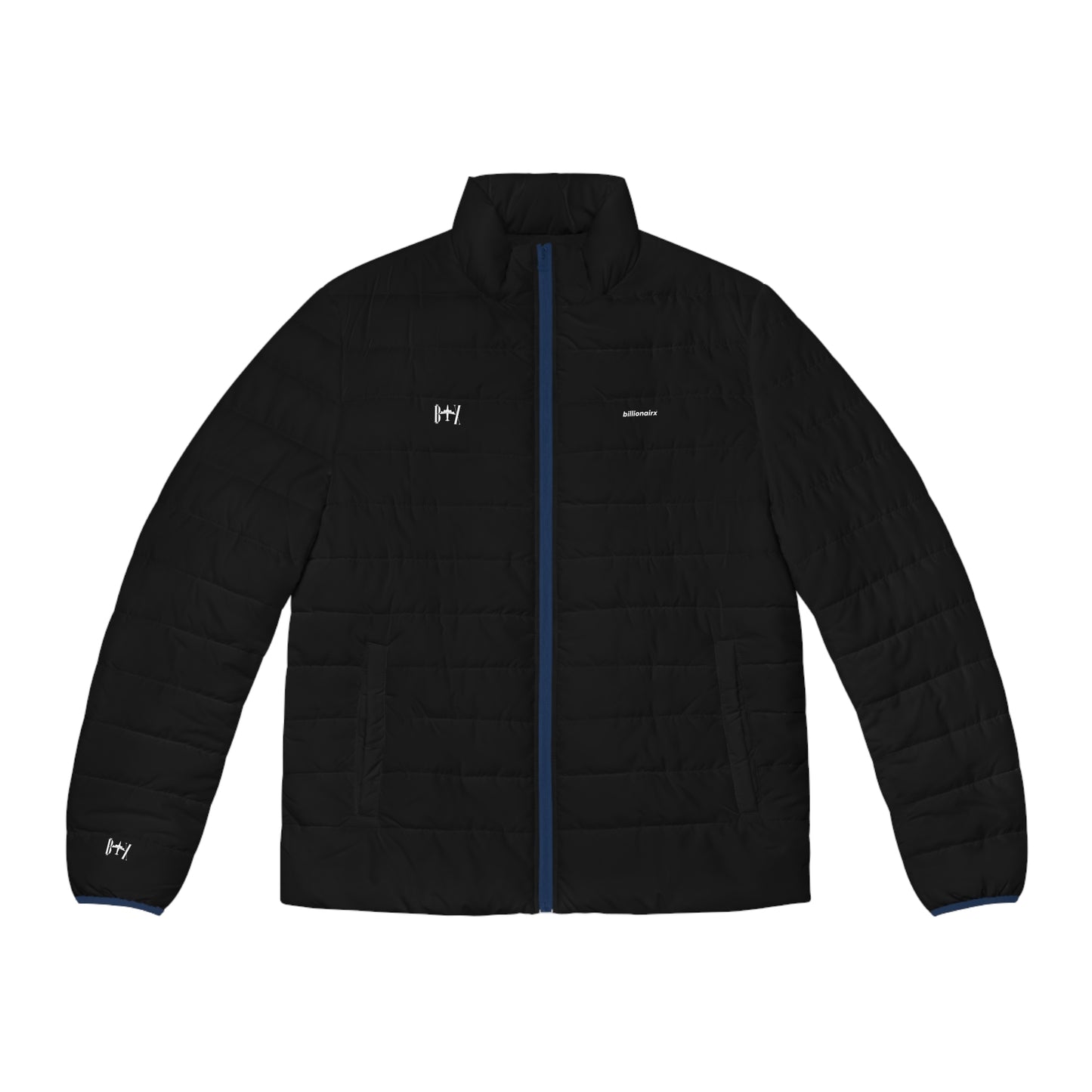 billionairx STAFF Black Puffer Travel Jacket