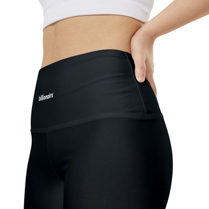 billionairx women's High-Rise Biker Shorts black