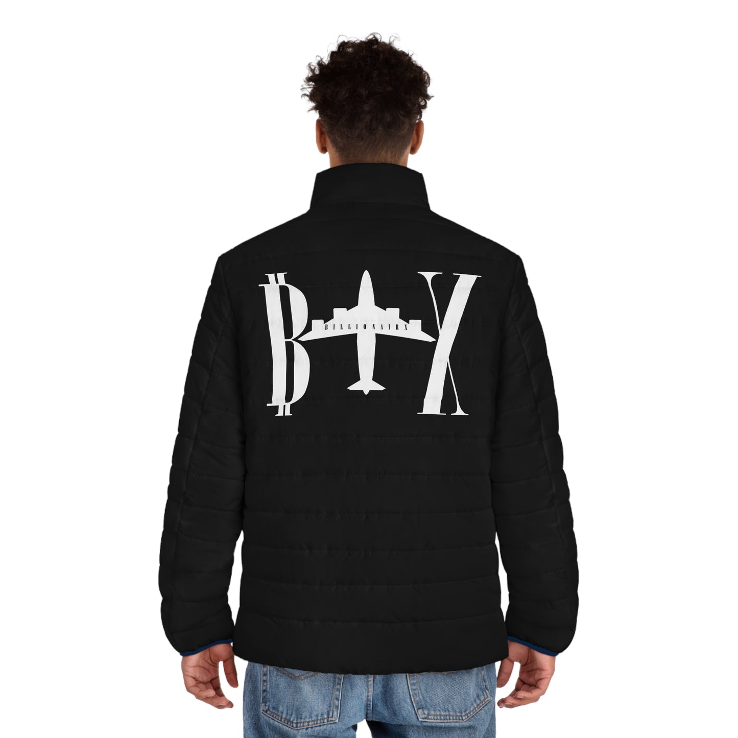 billionairx STAFF Black Puffer Travel Jacket